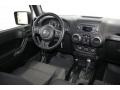 2011 Jeep Wrangler Unlimited Black Interior Dashboard Photo