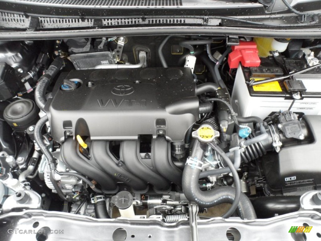 2012 Toyota Yaris L 3 Door 1.5 Liter DOHC 16-Valve VVT-i 4 Cylinder Engine Photo #58589823