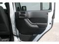 2011 Jeep Wrangler Unlimited Black Interior Door Panel Photo