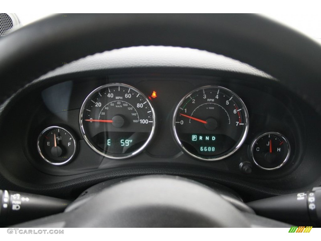 2011 Jeep Wrangler Unlimited Sport 4x4 Gauges Photos