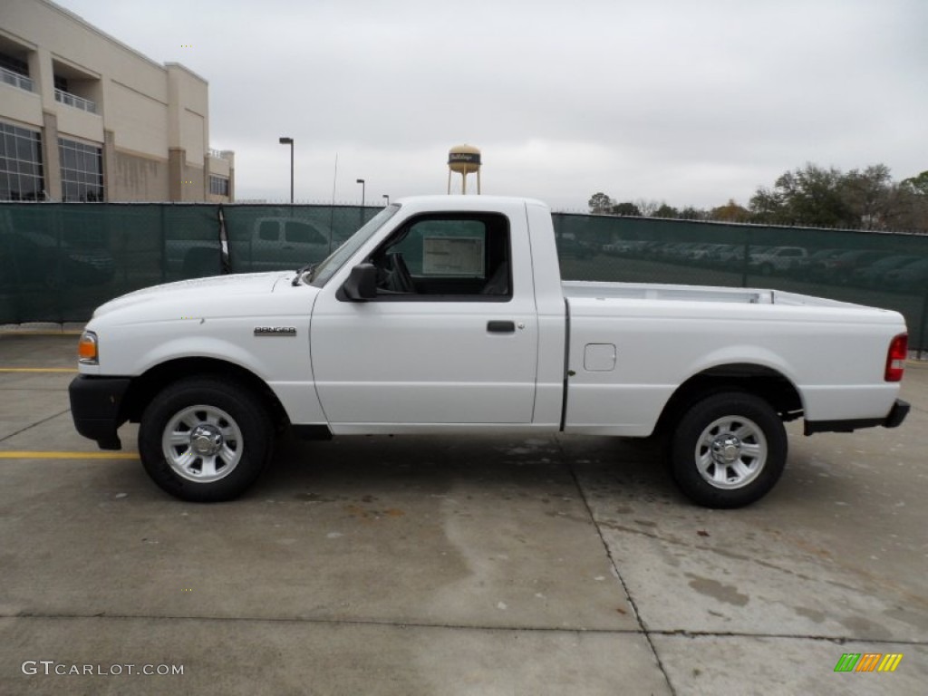 Oxford White 2011 Ford Ranger XL Regular Cab Exterior Photo #58590348