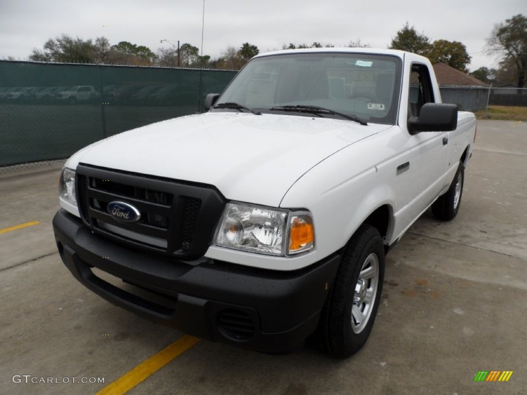 Oxford White 2011 Ford Ranger XL Regular Cab Exterior Photo #58590357