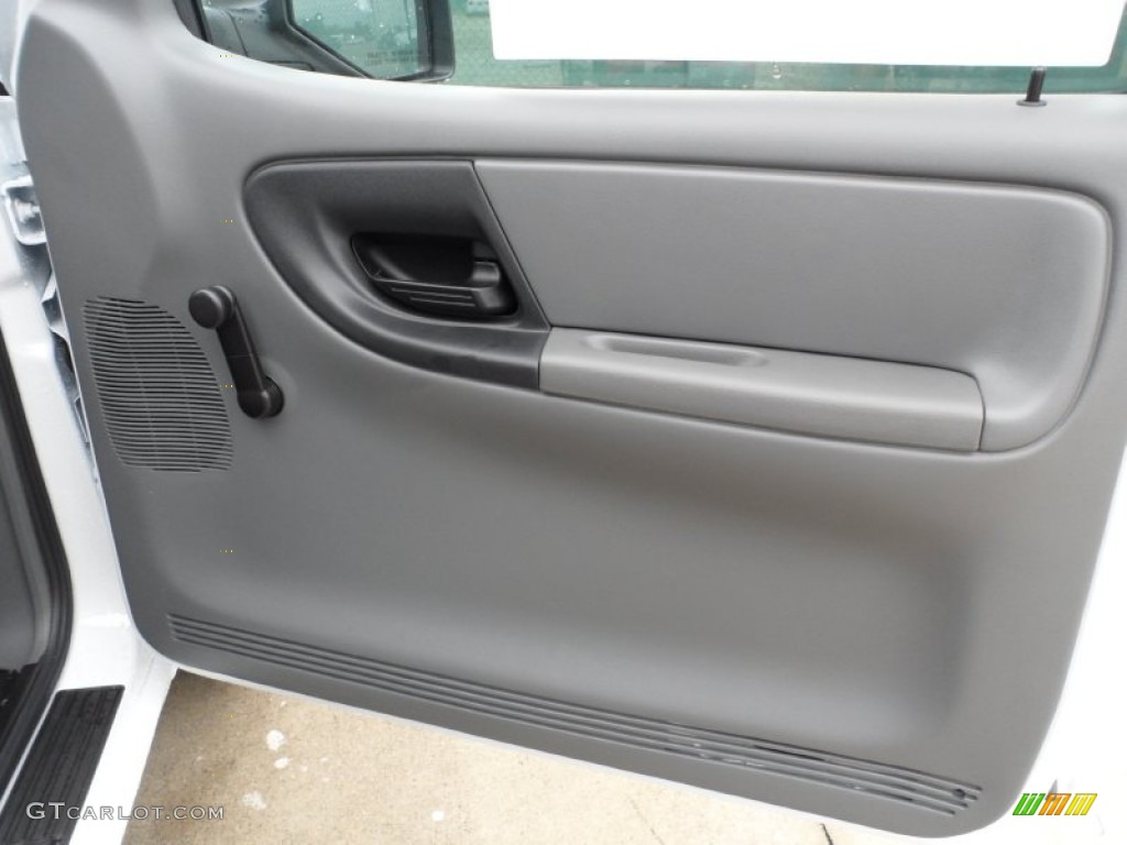2011 Ford Ranger XL Regular Cab Medium Dark Flint Door Panel Photo #58590417