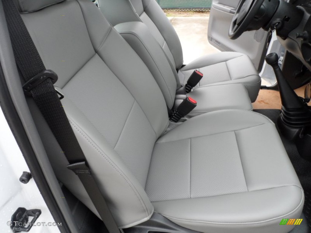 Medium Dark Flint Interior 2011 Ford Ranger XL Regular Cab Photo #58590435