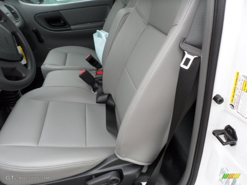 Medium Dark Flint Interior 2011 Ford Ranger XL Regular Cab Photo #58590450
