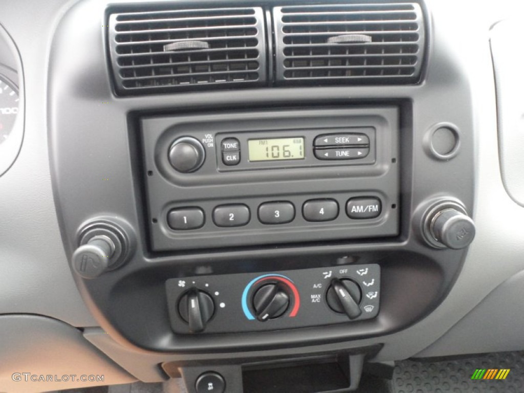 2011 Ford Ranger XL Regular Cab Audio System Photo #58590459