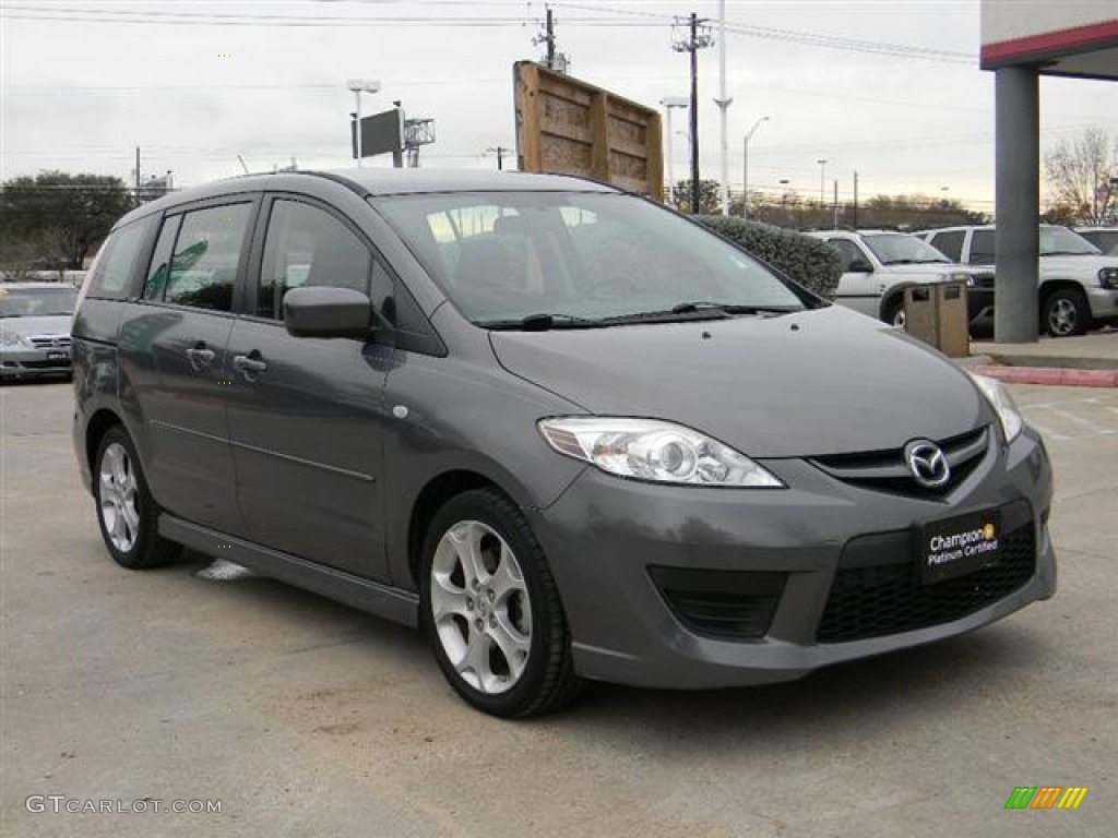 2008 MAZDA5 Sport - Galaxy Gray / Black photo #3