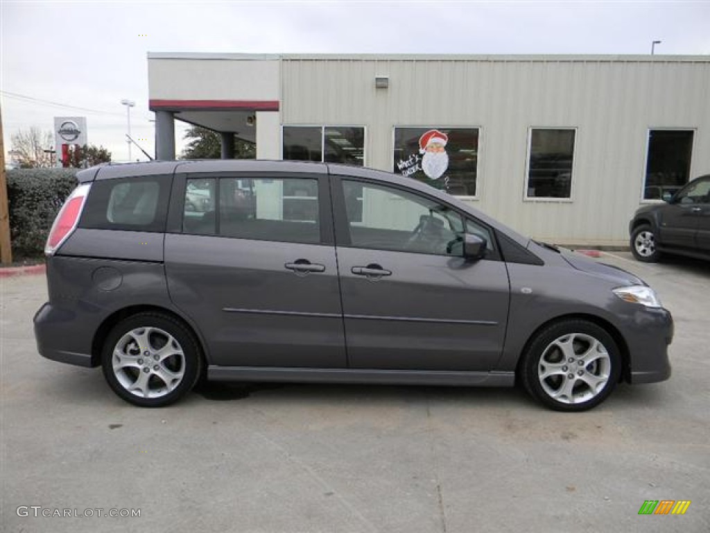 2008 MAZDA5 Sport - Galaxy Gray / Black photo #4