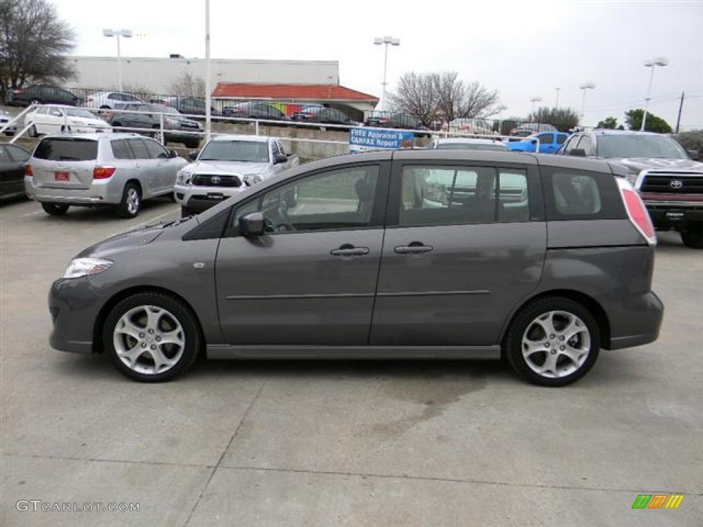 2008 MAZDA5 Sport - Galaxy Gray / Black photo #9