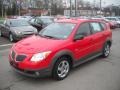 2006 Lava Red Pontiac Vibe   photo #7
