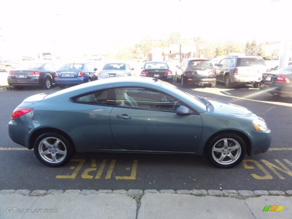 2009 G6 GT Coupe - Silver Green Metallic / Light Taupe photo #9