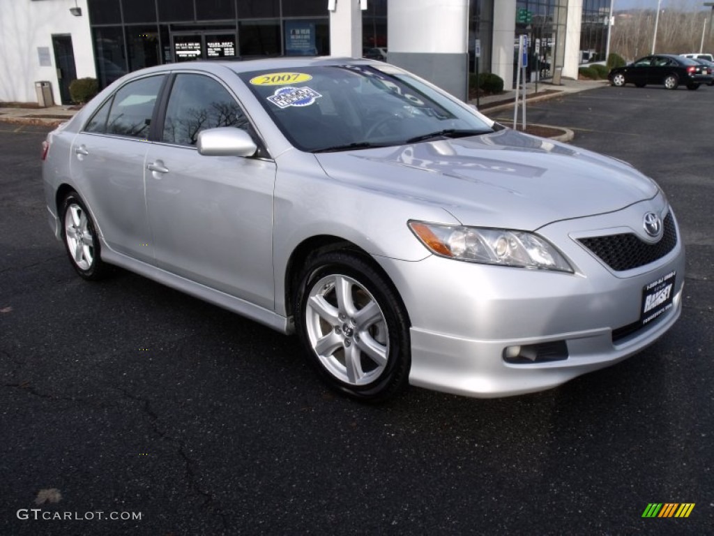 2007 Camry SE V6 - Titanium Metallic / Ash photo #1