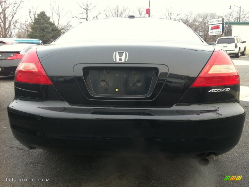Nighthawk Black Pearl 2004 Honda Accord EX-L Coupe Exterior Photo #58593036