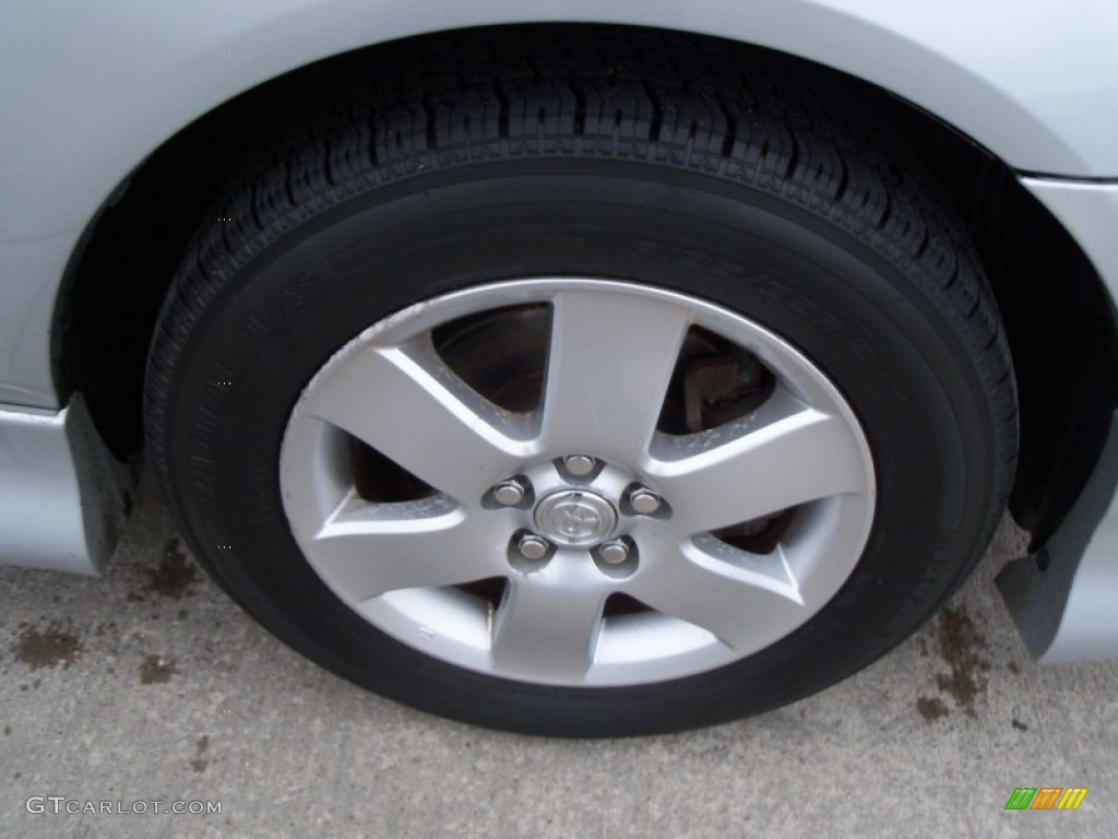 2005 Corolla S - Silver Streak Mica / Black photo #11