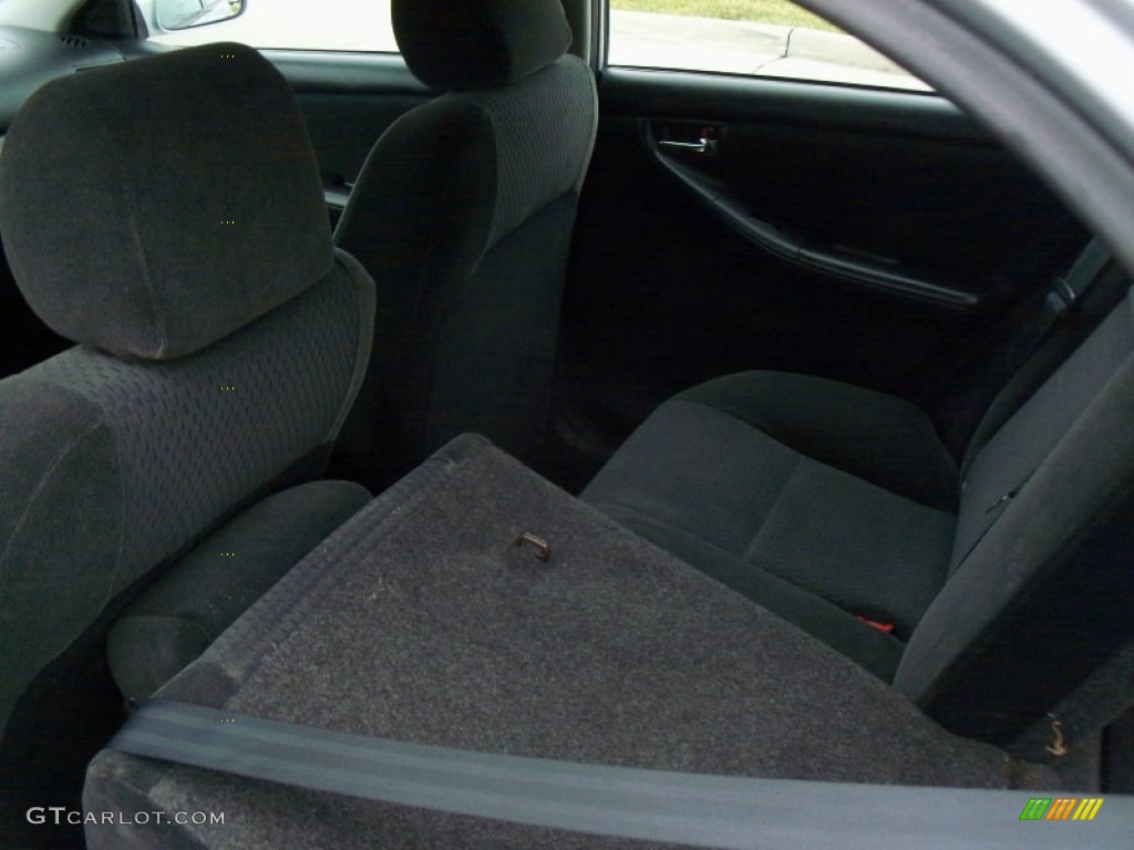 2005 Corolla S - Silver Streak Mica / Black photo #14