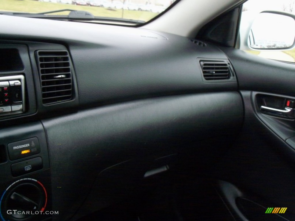 2005 Corolla S - Silver Streak Mica / Black photo #27