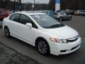 2009 Taffeta White Honda Civic EX Sedan  photo #3