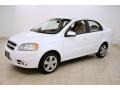 2011 Summit White Chevrolet Aveo LT Sedan  photo #3