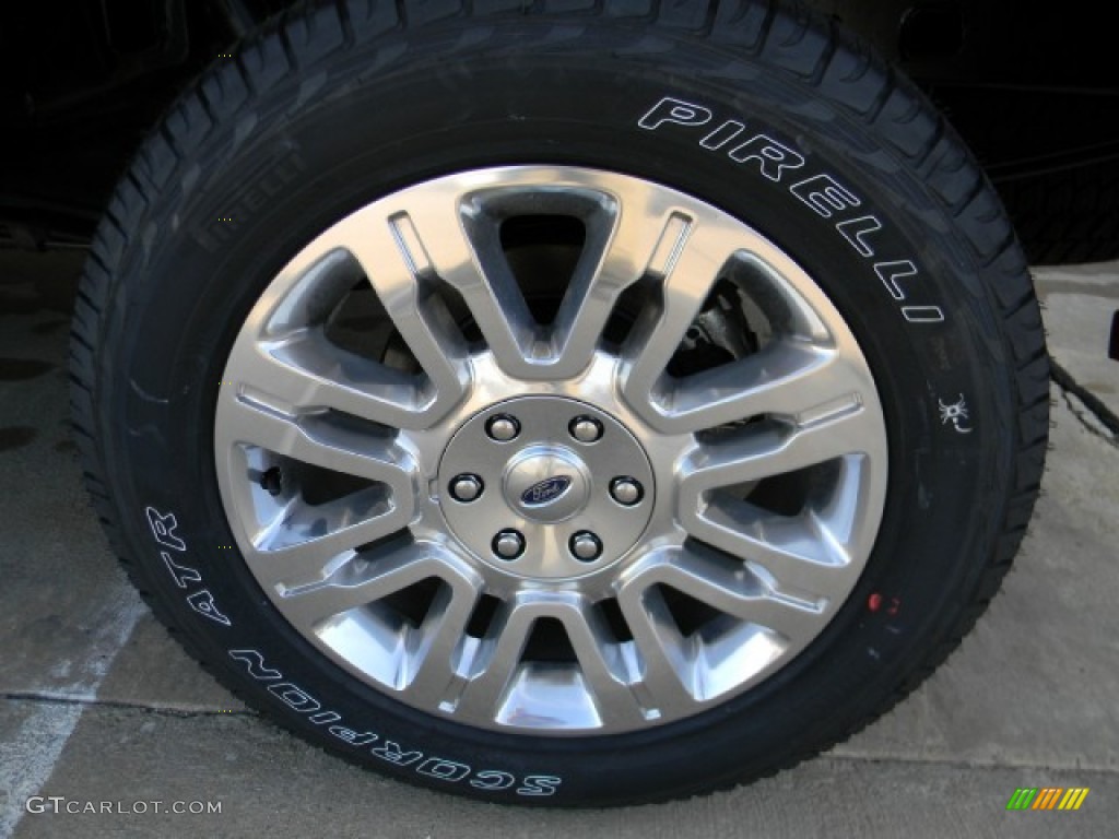 2011 Ford F150 Platinum SuperCrew 4x4 Wheel Photo #58594800