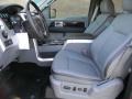 Steel Gray/Black Interior Photo for 2011 Ford F150 #58594827