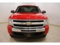 2009 Victory Red Chevrolet Silverado 1500 LS Extended Cab 4x4  photo #2