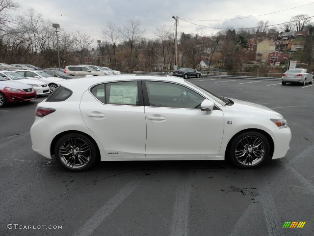 Starfire White Pearl 2012 Lexus CT F Sport Special Edition Hybrid Exterior Photo #58595937