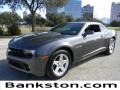 2011 Cyber Gray Metallic Chevrolet Camaro LT Coupe  photo #1