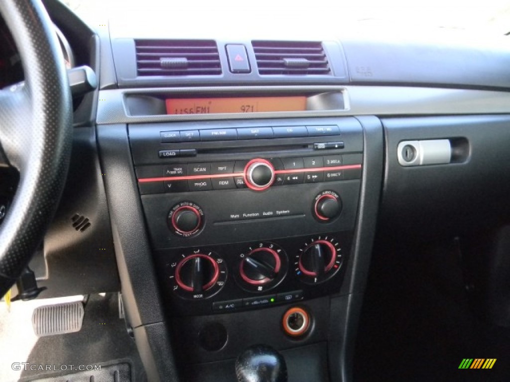 2005 MAZDA3 s Sedan - Winning Blue Mica / Black photo #11