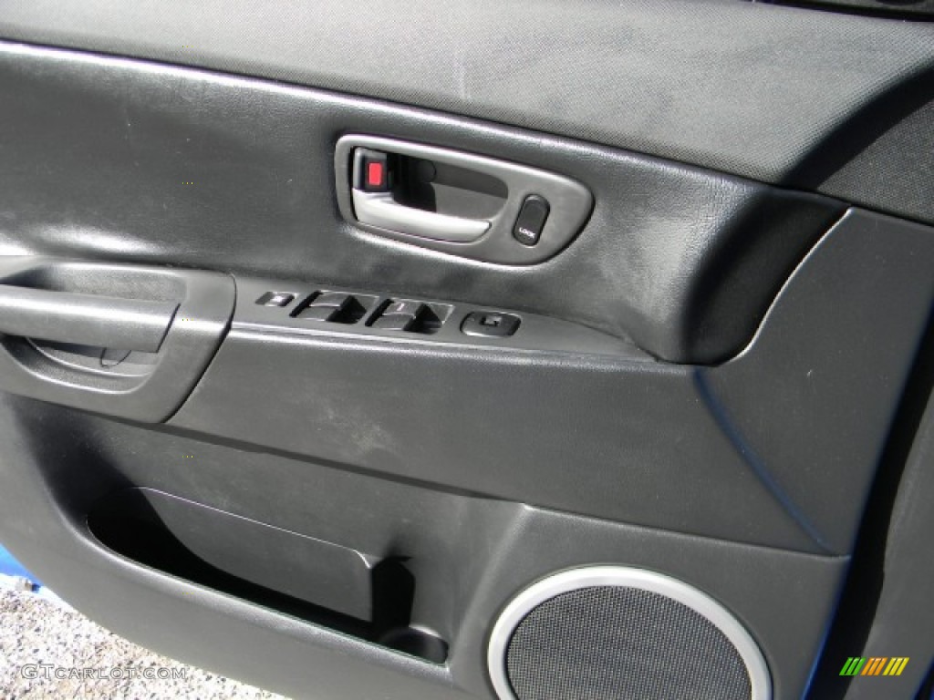 2005 MAZDA3 s Sedan - Winning Blue Mica / Black photo #12