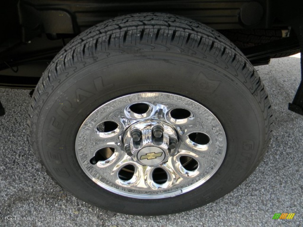 2012 Silverado 1500 LS Extended Cab - Black / Dark Titanium photo #6