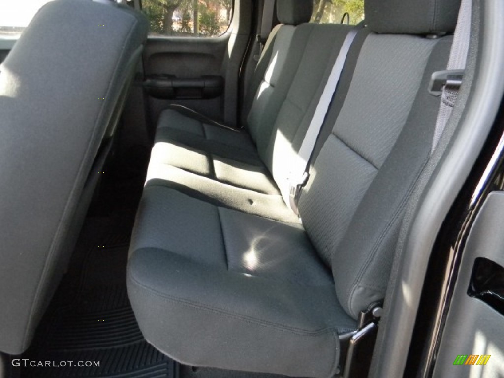 2012 Silverado 1500 LS Extended Cab - Black / Dark Titanium photo #8