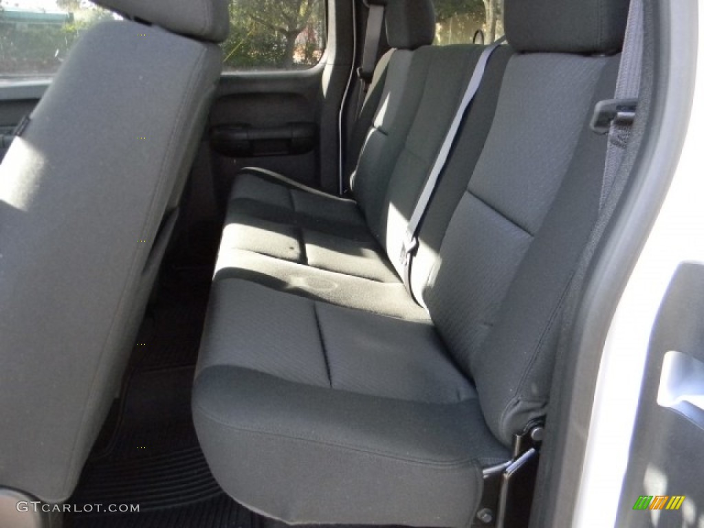 2012 Silverado 1500 LS Extended Cab 4x4 - Summit White / Dark Titanium photo #8