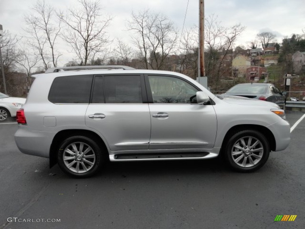Mercury Silver Metallic 2011 Lexus LX 570 Exterior Photo #58596567