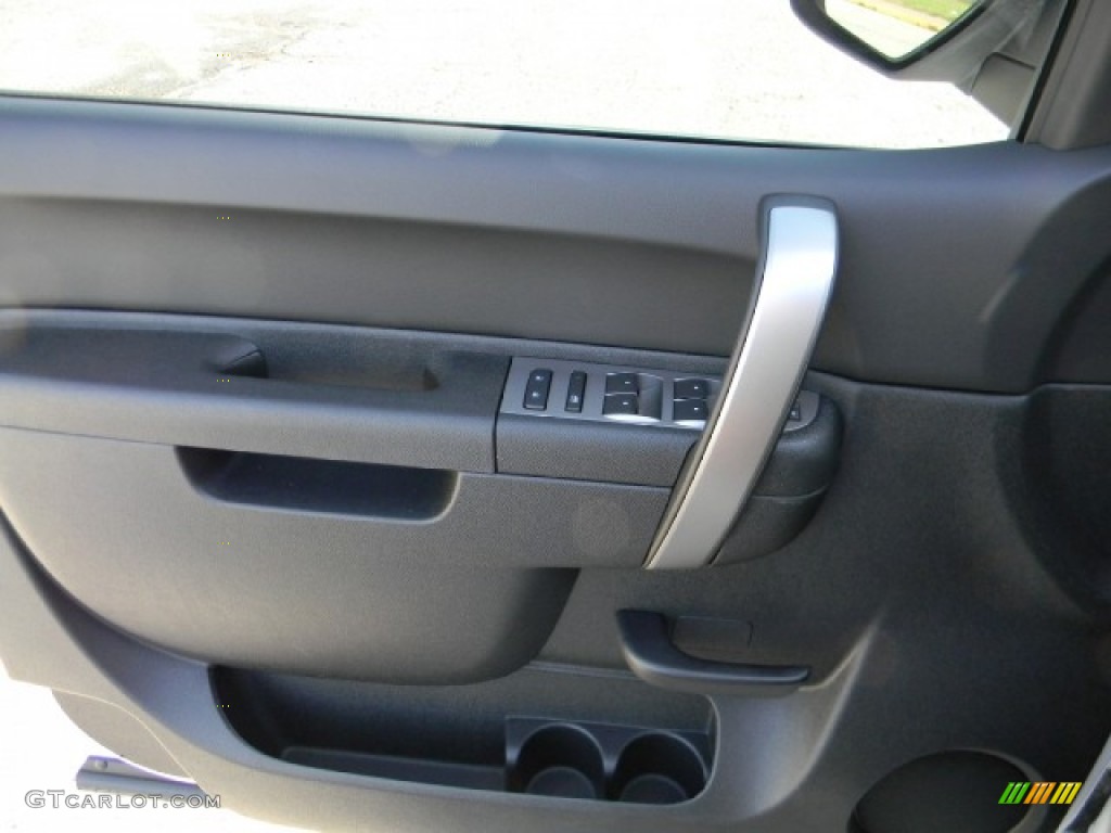2012 Silverado 1500 LS Extended Cab 4x4 - Summit White / Dark Titanium photo #12