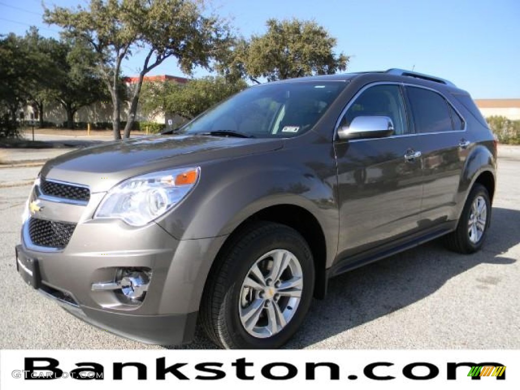 2012 Equinox LTZ - Mocha Steel Metallic / Brownstone/Jet Black photo #1