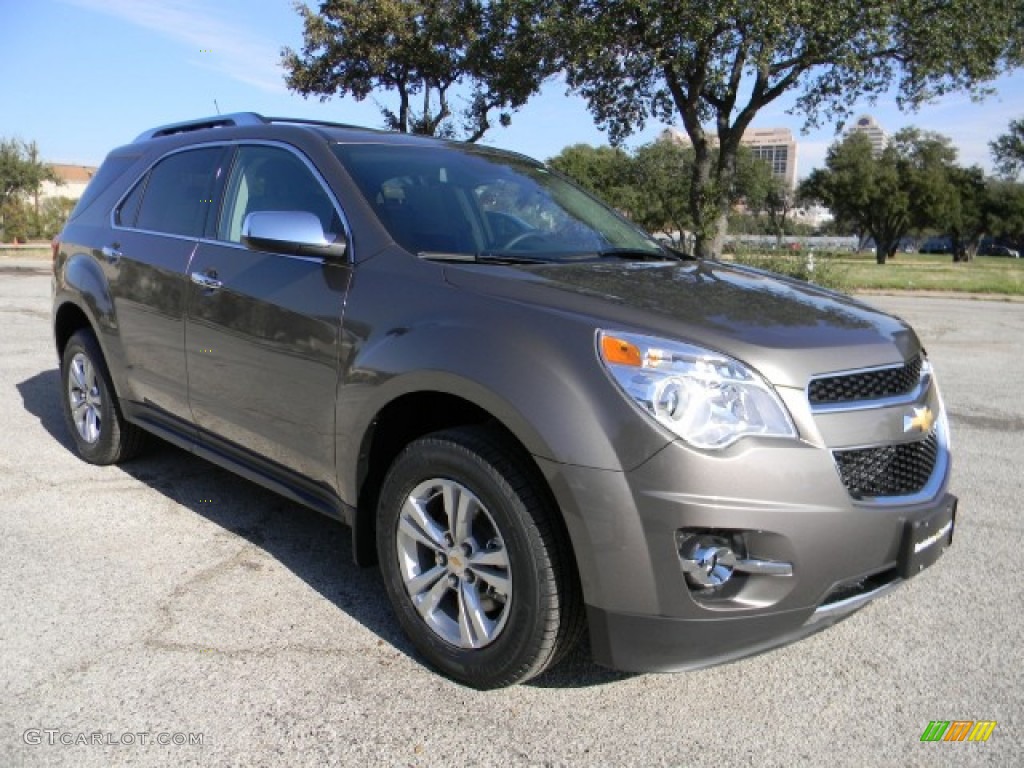 2012 Equinox LTZ - Mocha Steel Metallic / Brownstone/Jet Black photo #2