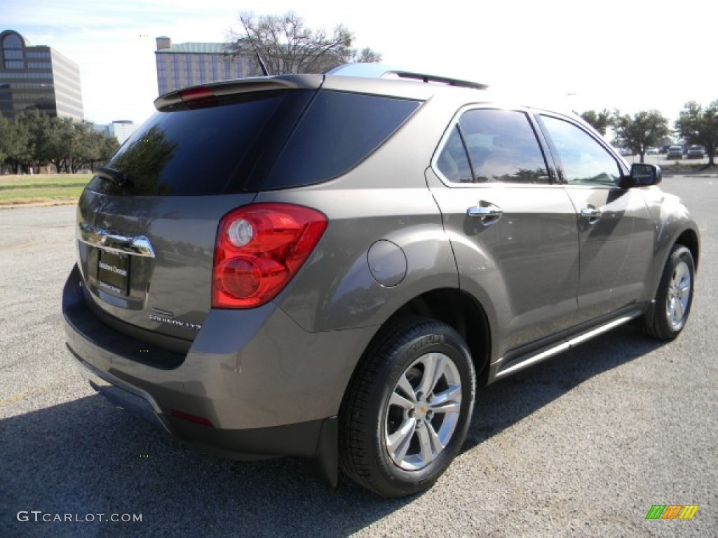 2012 Equinox LTZ - Mocha Steel Metallic / Brownstone/Jet Black photo #3