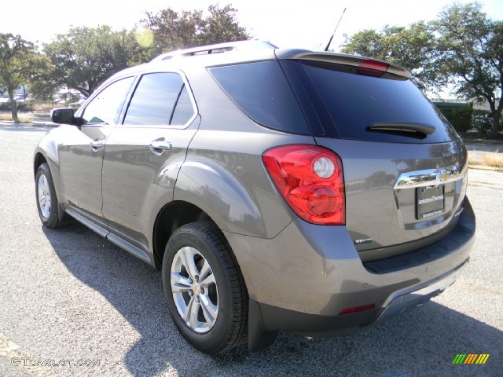 2012 Equinox LTZ - Mocha Steel Metallic / Brownstone/Jet Black photo #4