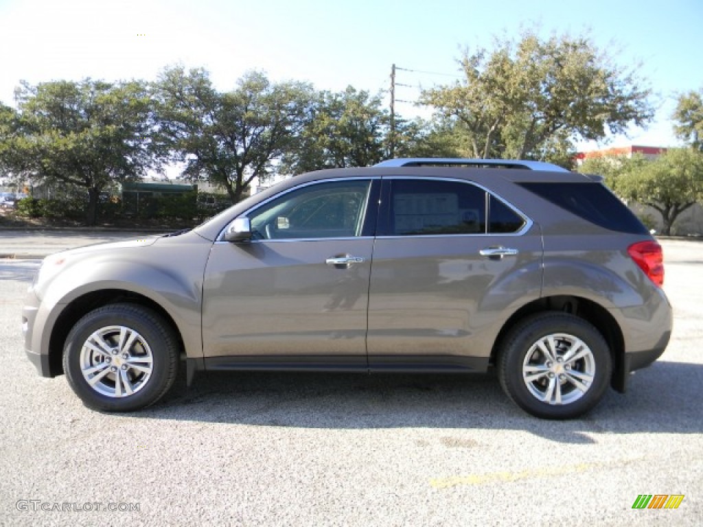 2012 Equinox LTZ - Mocha Steel Metallic / Brownstone/Jet Black photo #5