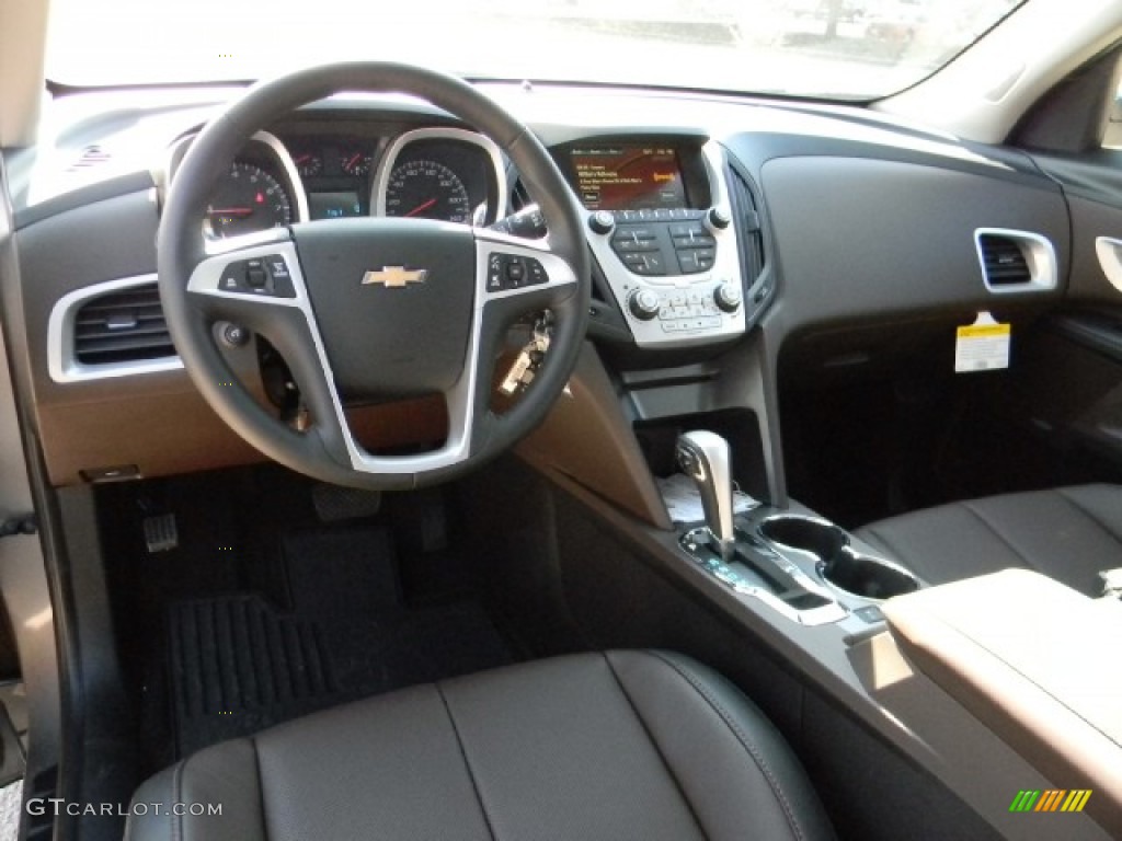 2012 Equinox LTZ - Mocha Steel Metallic / Brownstone/Jet Black photo #9