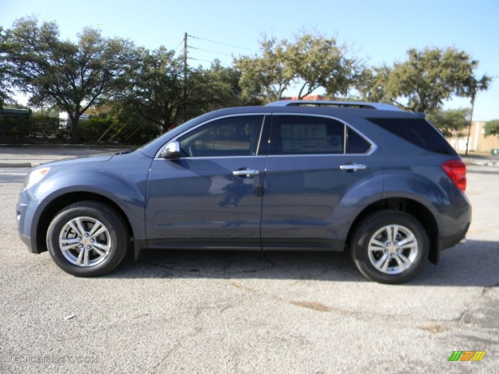 Twilight Blue Metallic 2012 Chevrolet Equinox LTZ Exterior Photo #58596858