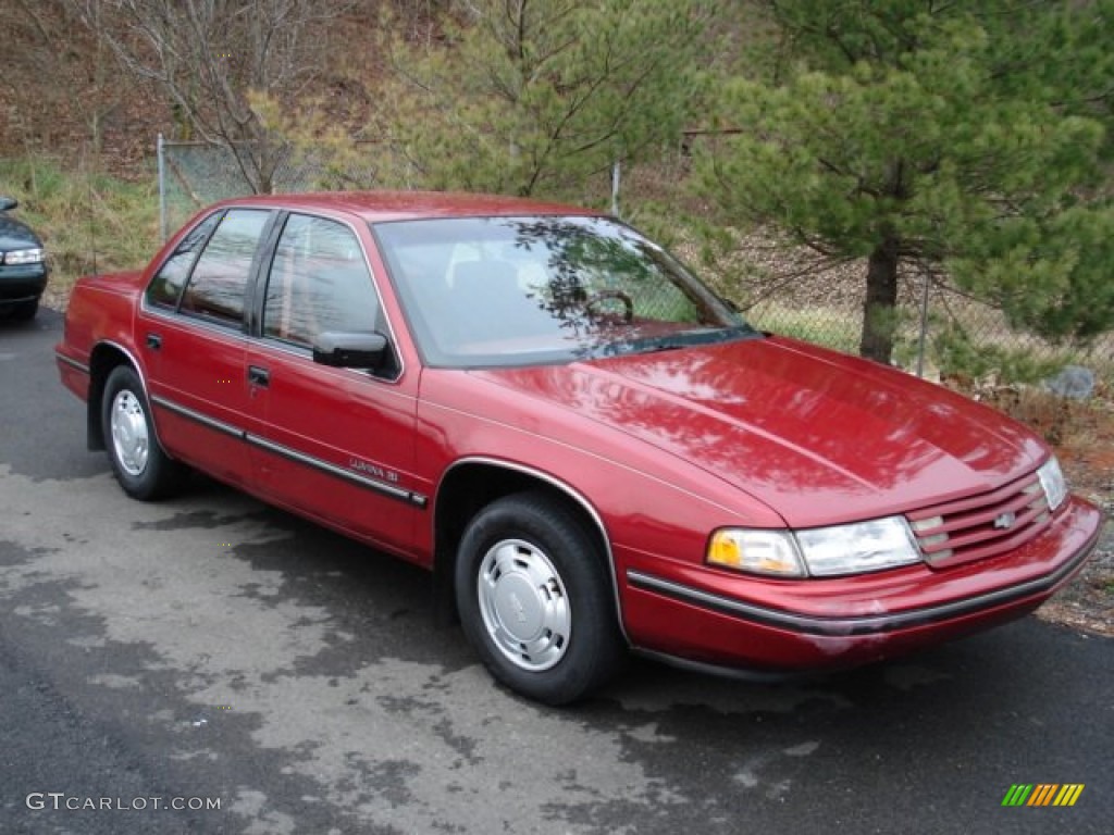 1991 Lumina Sedan - Medium Garnet Red Metallic / Red photo #1