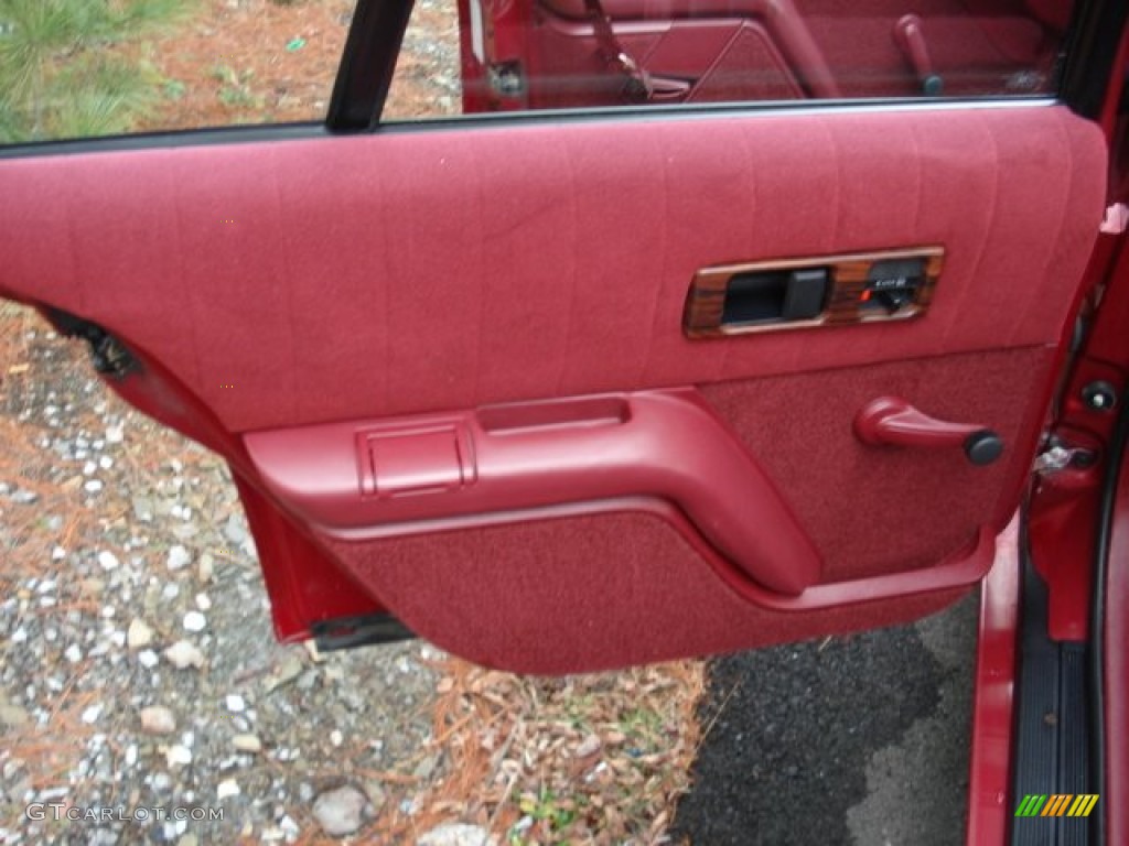 1991 Lumina Sedan - Medium Garnet Red Metallic / Red photo #12