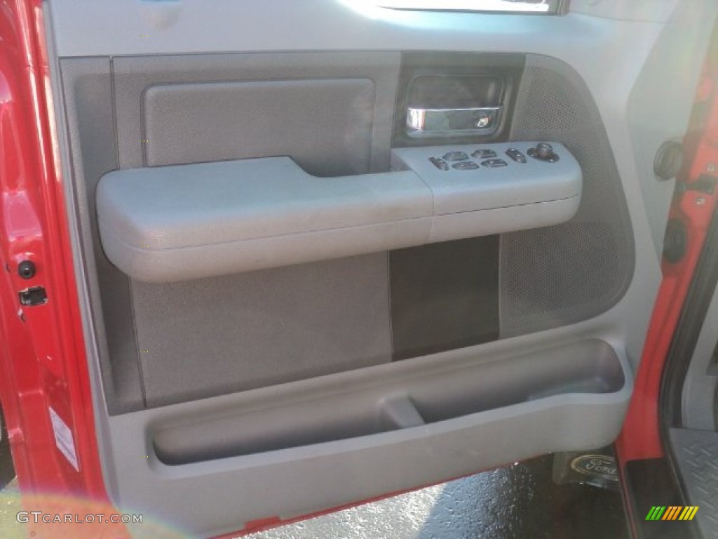2006 F150 XLT SuperCrew 4x4 - Bright Red / Medium/Dark Flint photo #6
