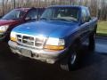Bright Atlantic Blue Metallic 1998 Ford Ranger XLT Extended Cab 4x4
