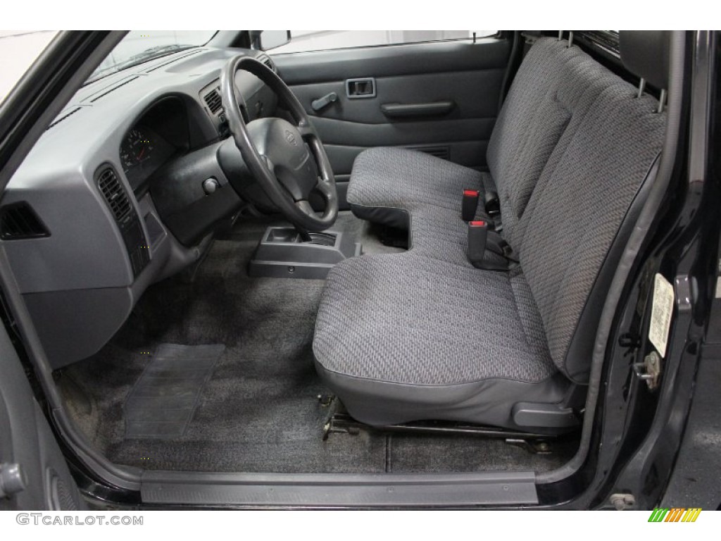 Dark Gray Interior 1997 Nissan Hardbody Truck XE Regular Cab Photo #58599840