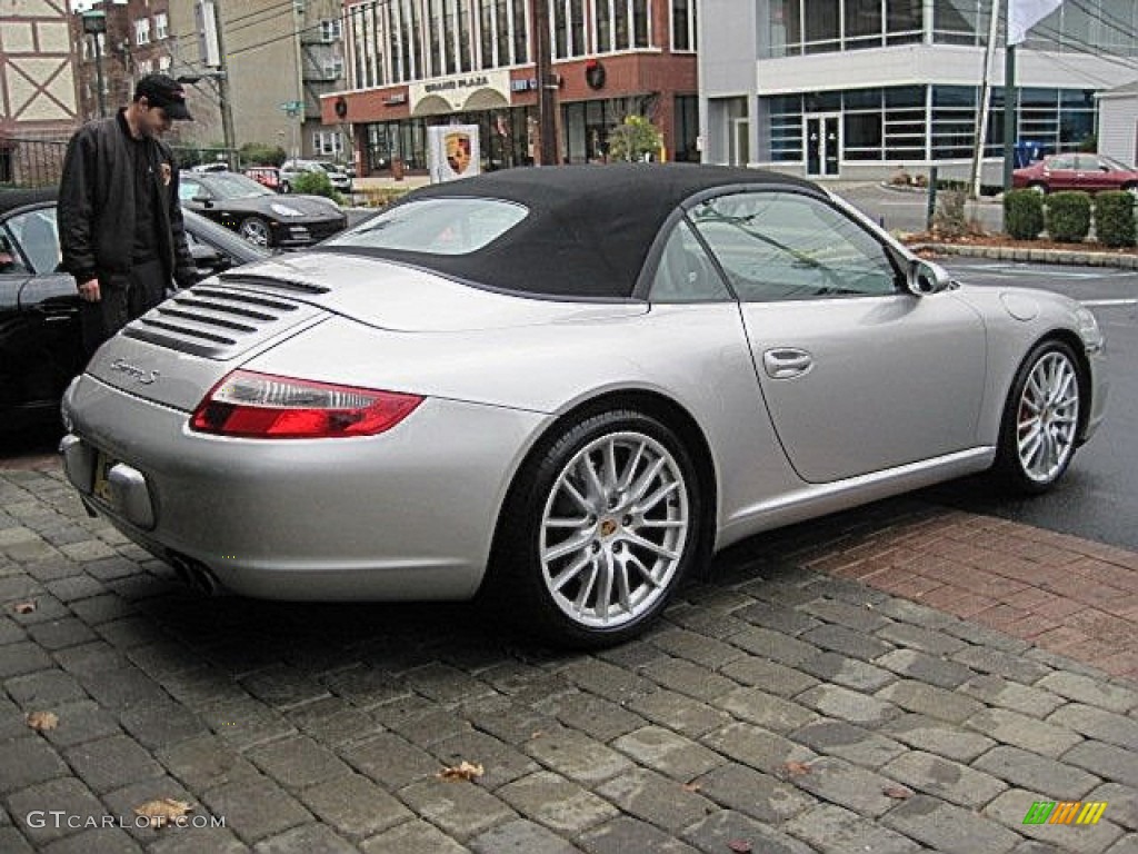 Arctic Silver Metallic 2006 Porsche 911 Carrera S Cabriolet Exterior Photo #58600563