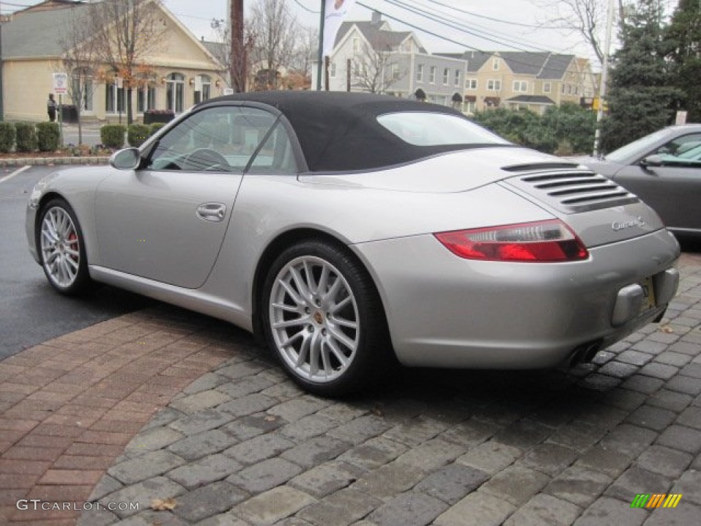 Arctic Silver Metallic 2006 Porsche 911 Carrera S Cabriolet Exterior Photo #58600590