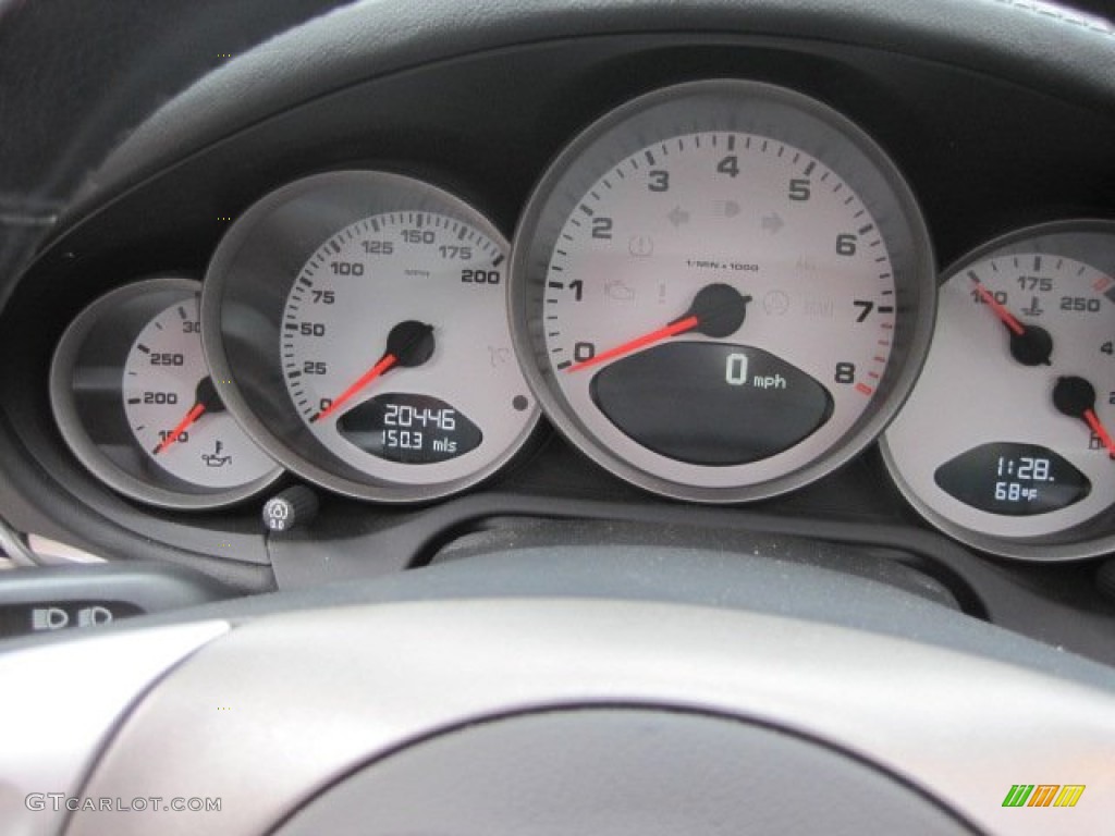 2006 Porsche 911 Carrera S Cabriolet Gauges Photo #58600608
