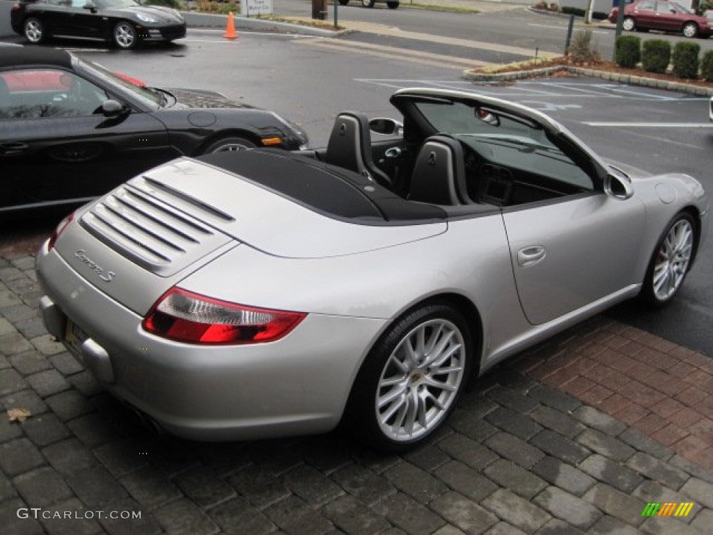 Arctic Silver Metallic 2006 Porsche 911 Carrera S Cabriolet Exterior Photo #58600671